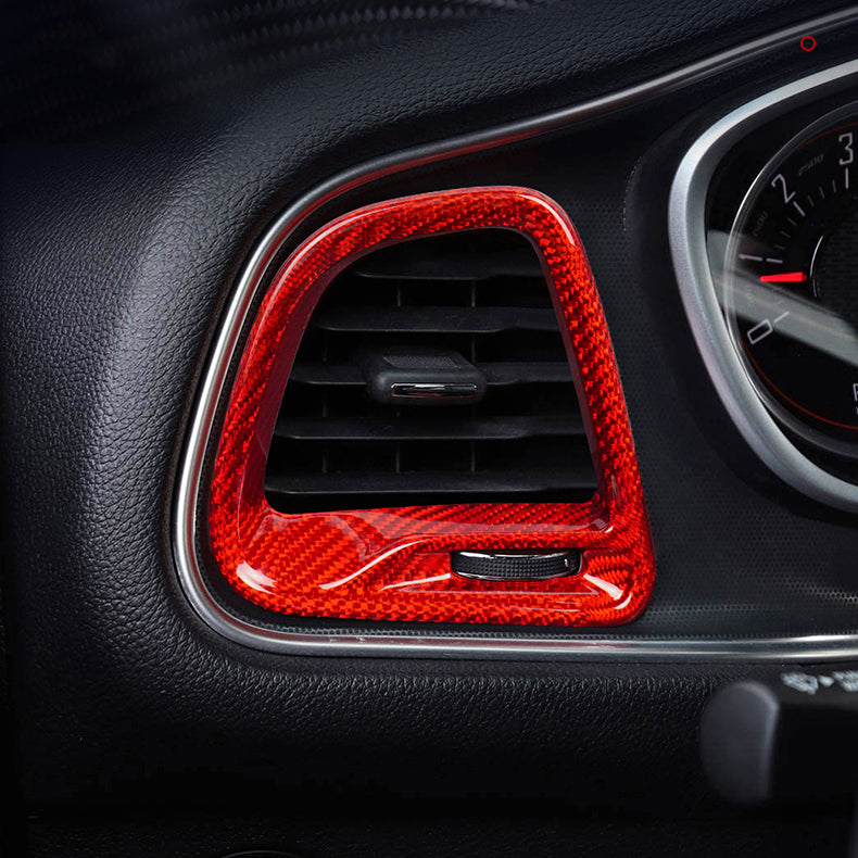 Dodge Challenger carbon fiber ac vent cover – Jonparts