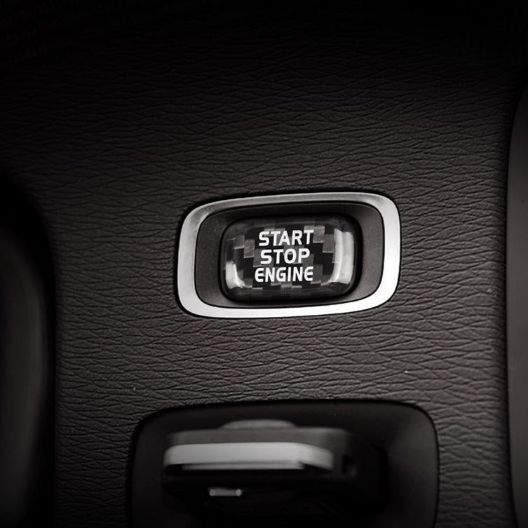 Volvo V40 carbon fiber start stop button – Jonparts