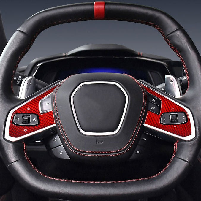 Chevrolet Corvette C8 carbon fiber steering wheel – Jonparts
