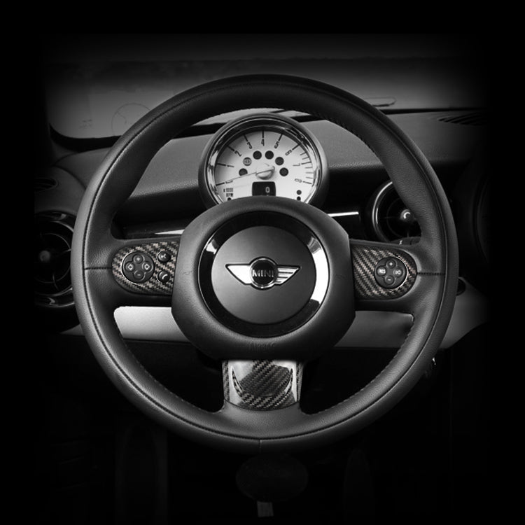 Mini Cooper carbon fiber steering wheel cover – Jonparts