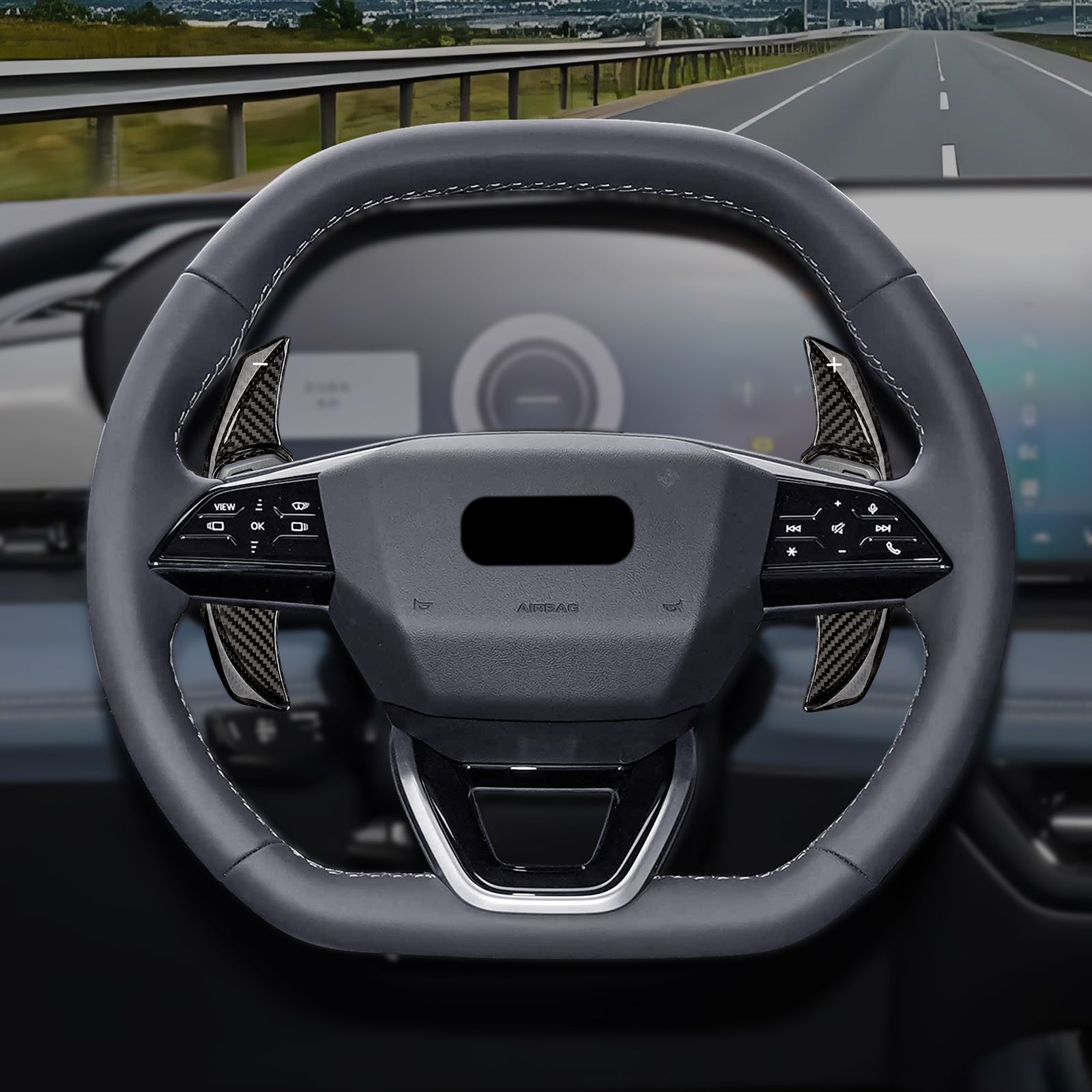 Audi Q4 carbon fiber paddle shifters – Jonparts
