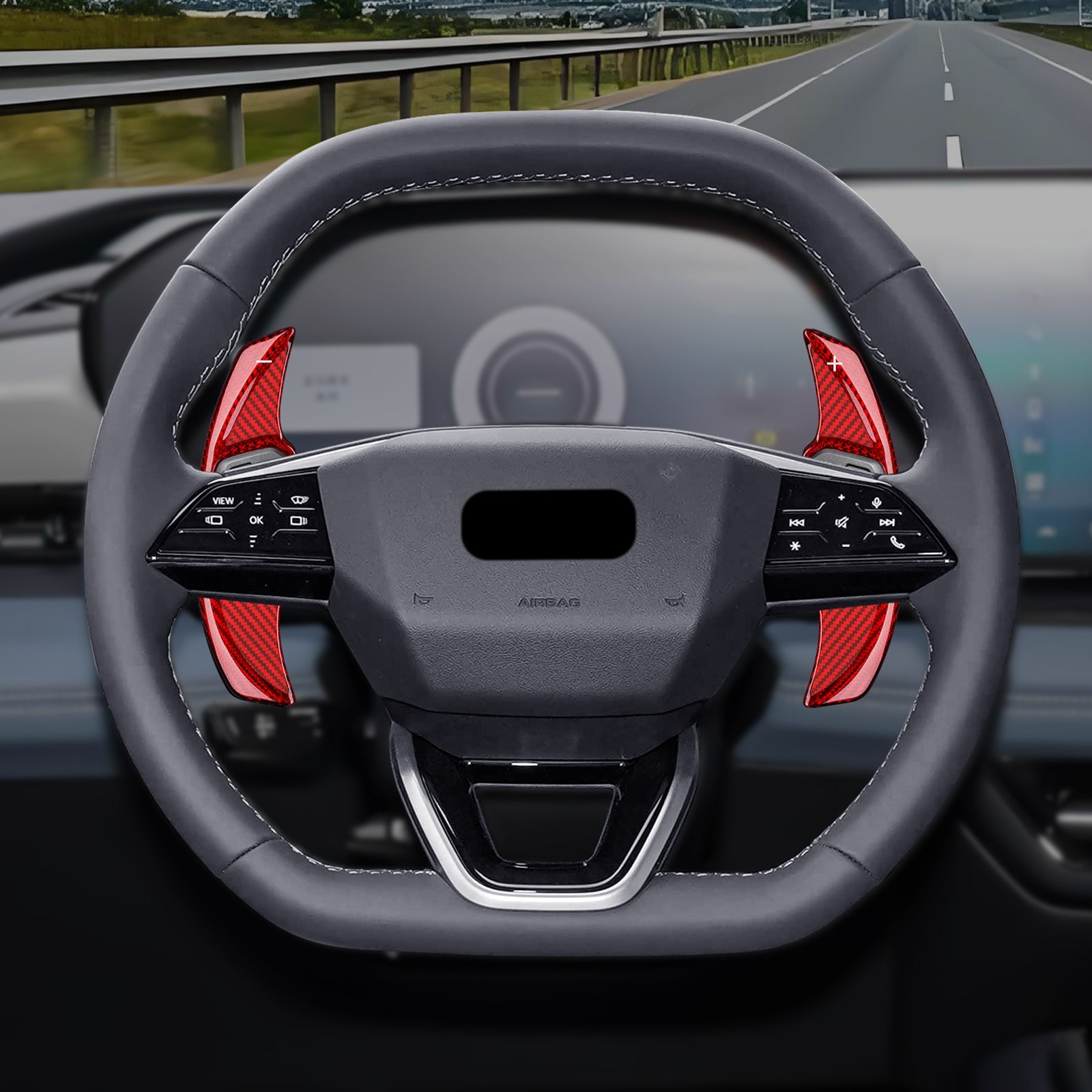 Audi Q4 carbon fiber paddle shifters – Jonparts