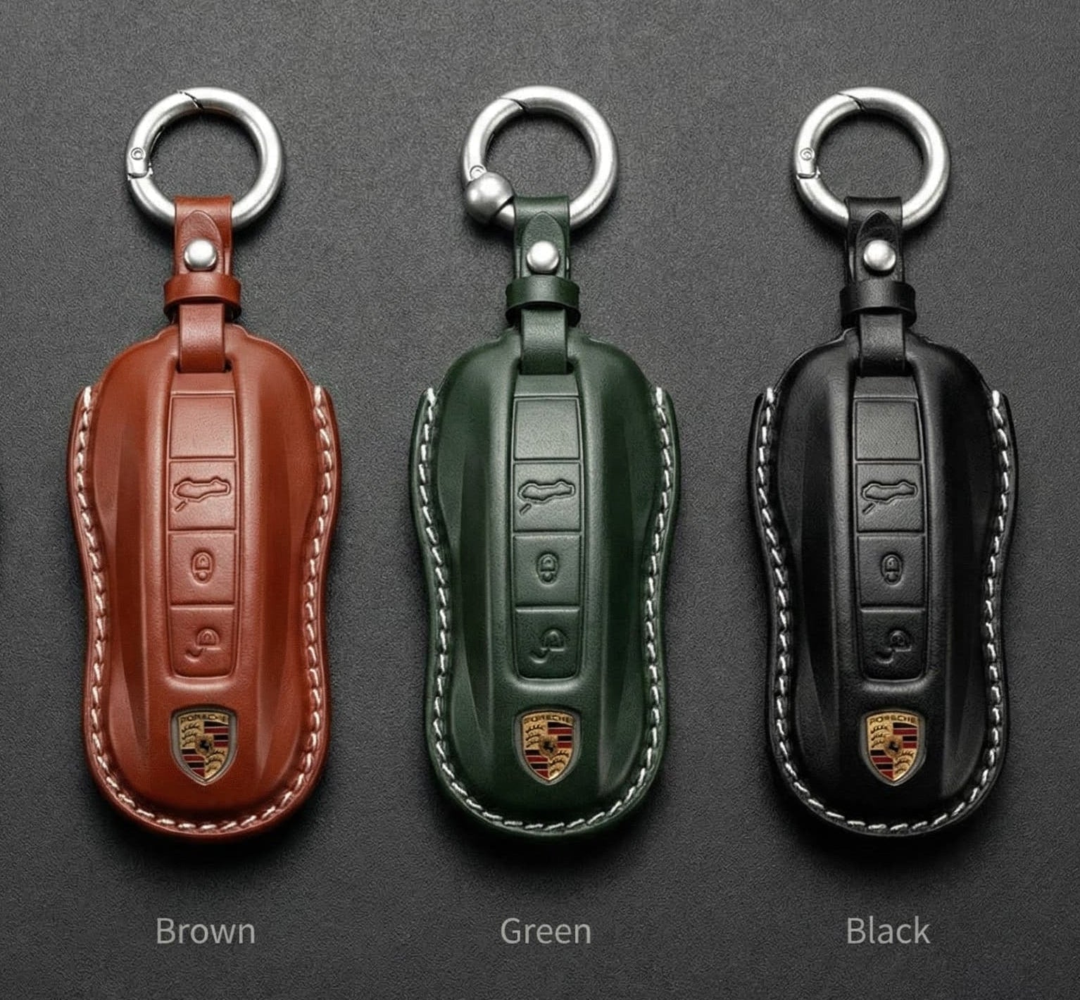 Porsche Key Cover - Leather