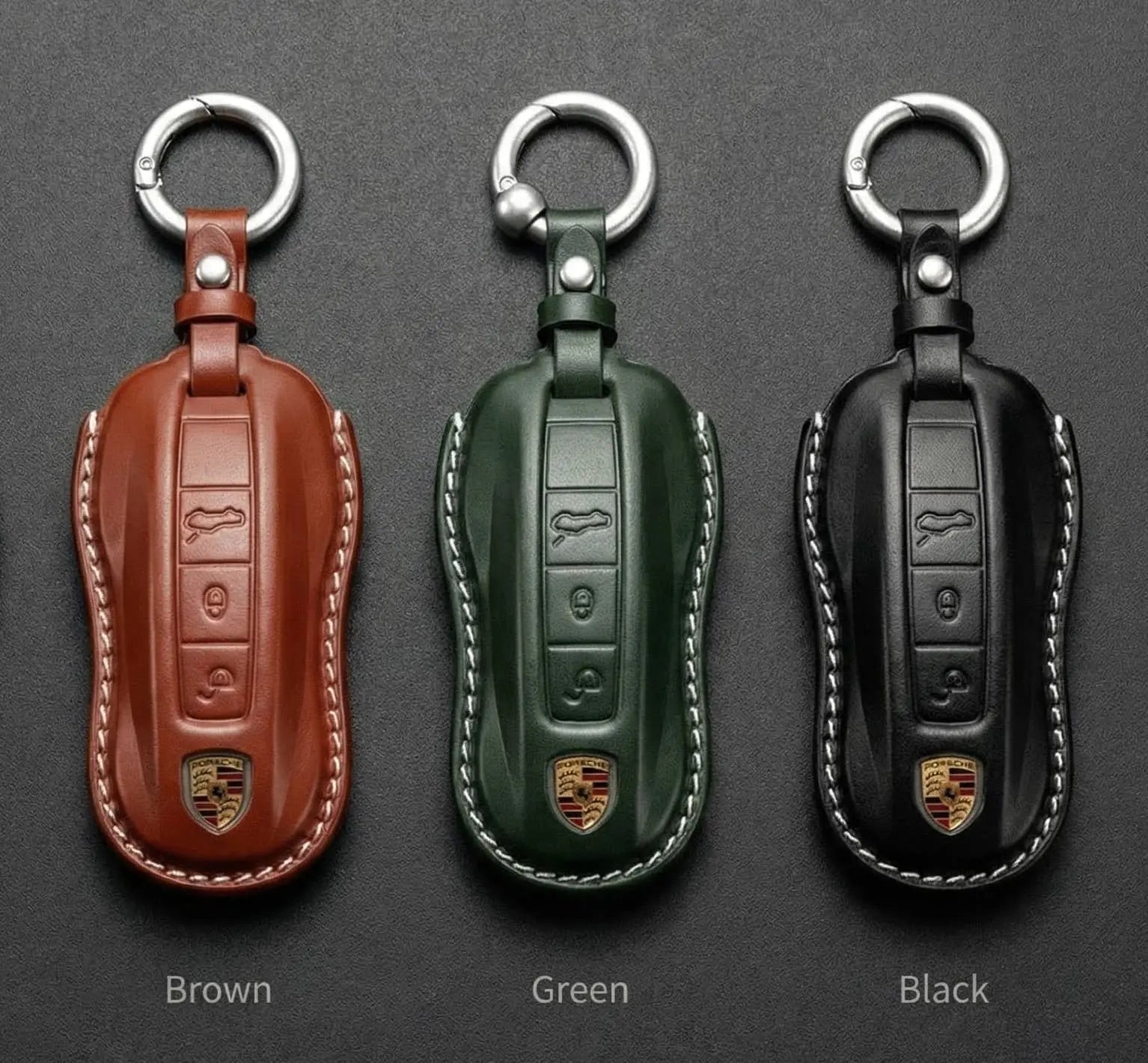 Porsche Key Cover - Leather Jonparts