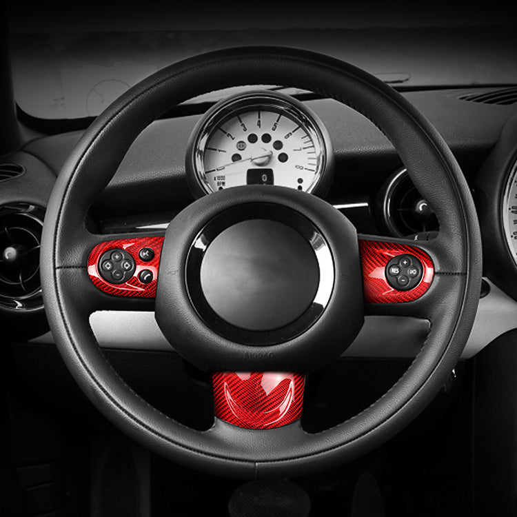 Mini Cooper carbon fiber steering wheel cover – Jonparts