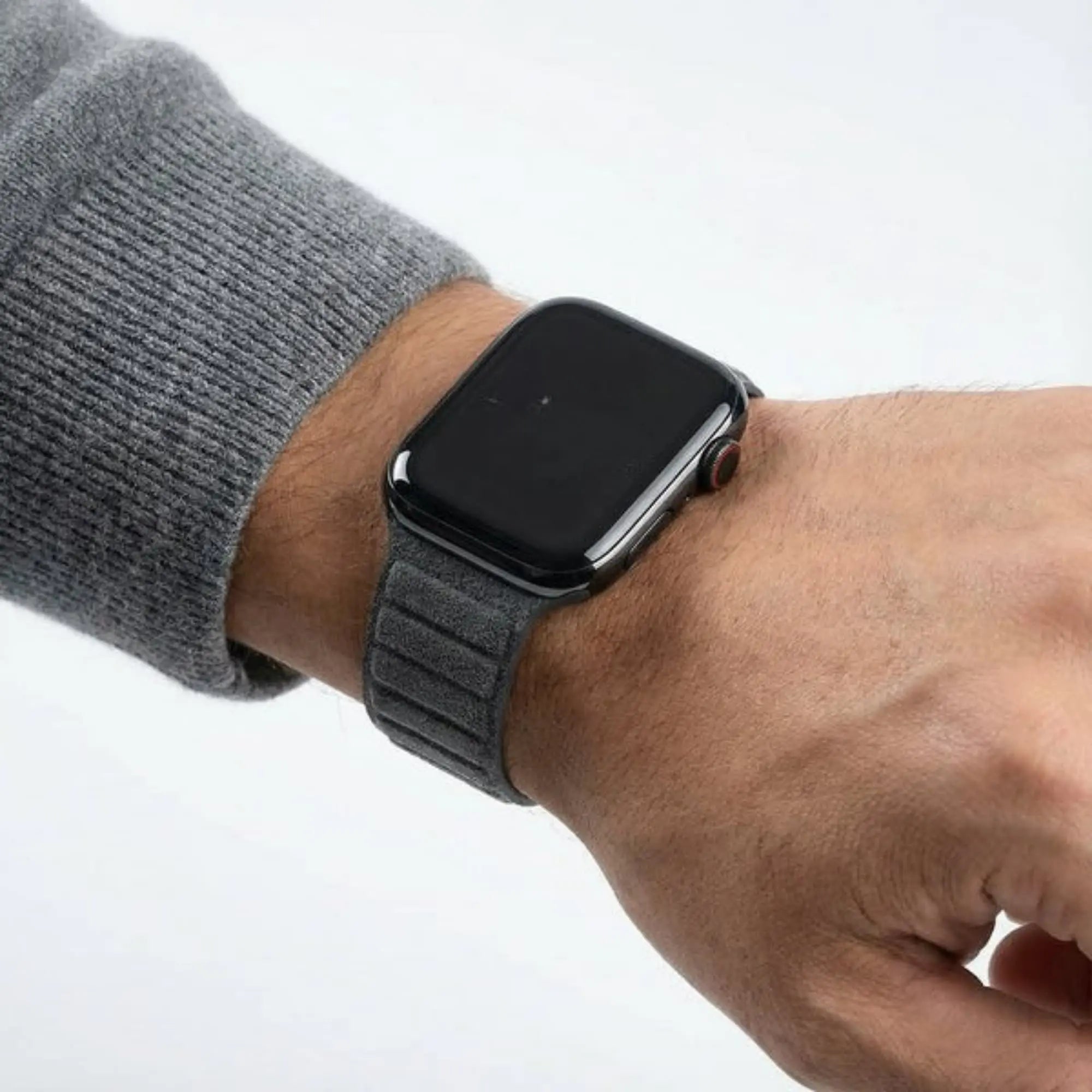 Apple Watch Band - Alcantara - Dark Grey Jonparts