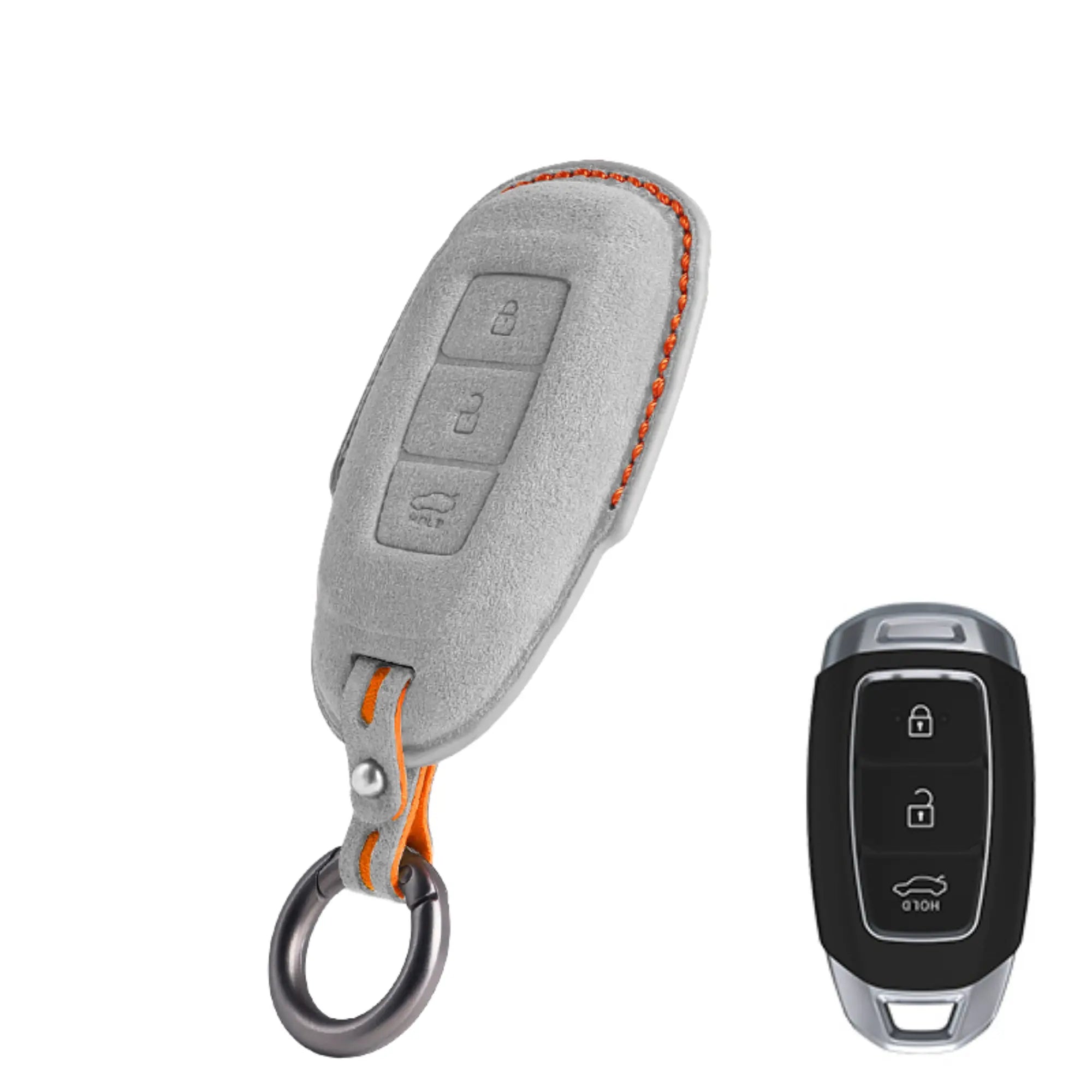 Hyundai Key Cover - Alcantara - Type A Jonparts