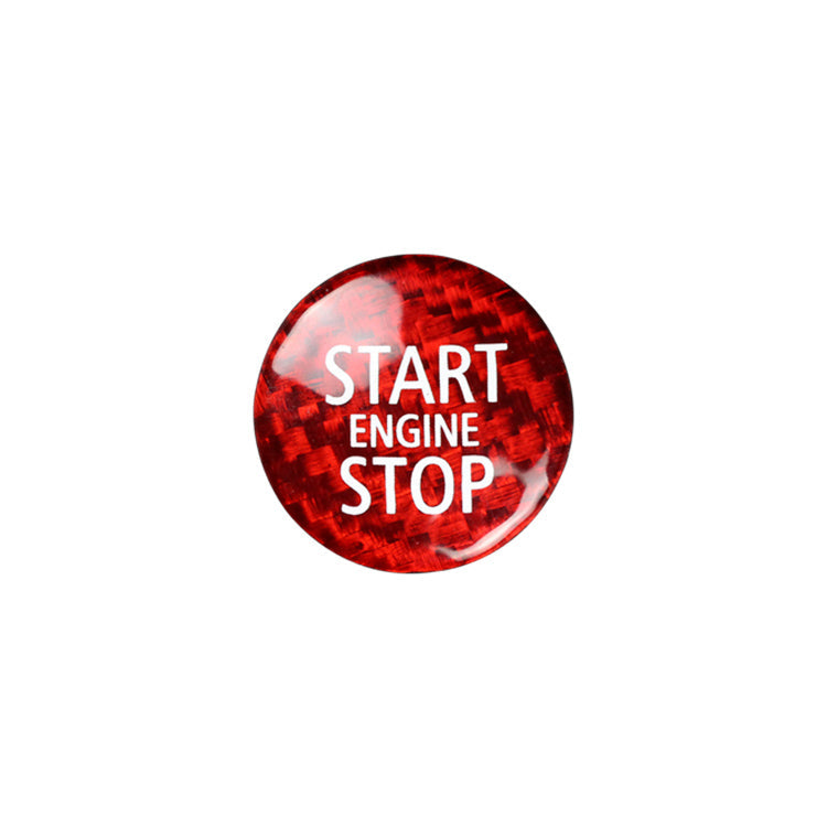 Mini One carbon fiber start stop button – Jonparts