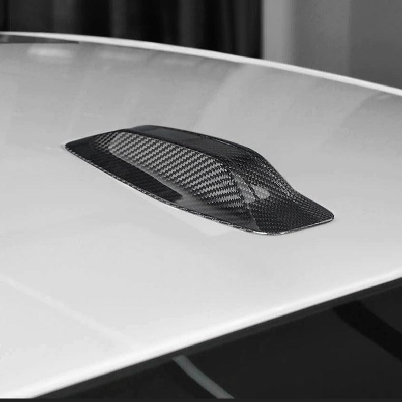 BMW 1 Series carbon fiber roof antenna cover – Jonparts