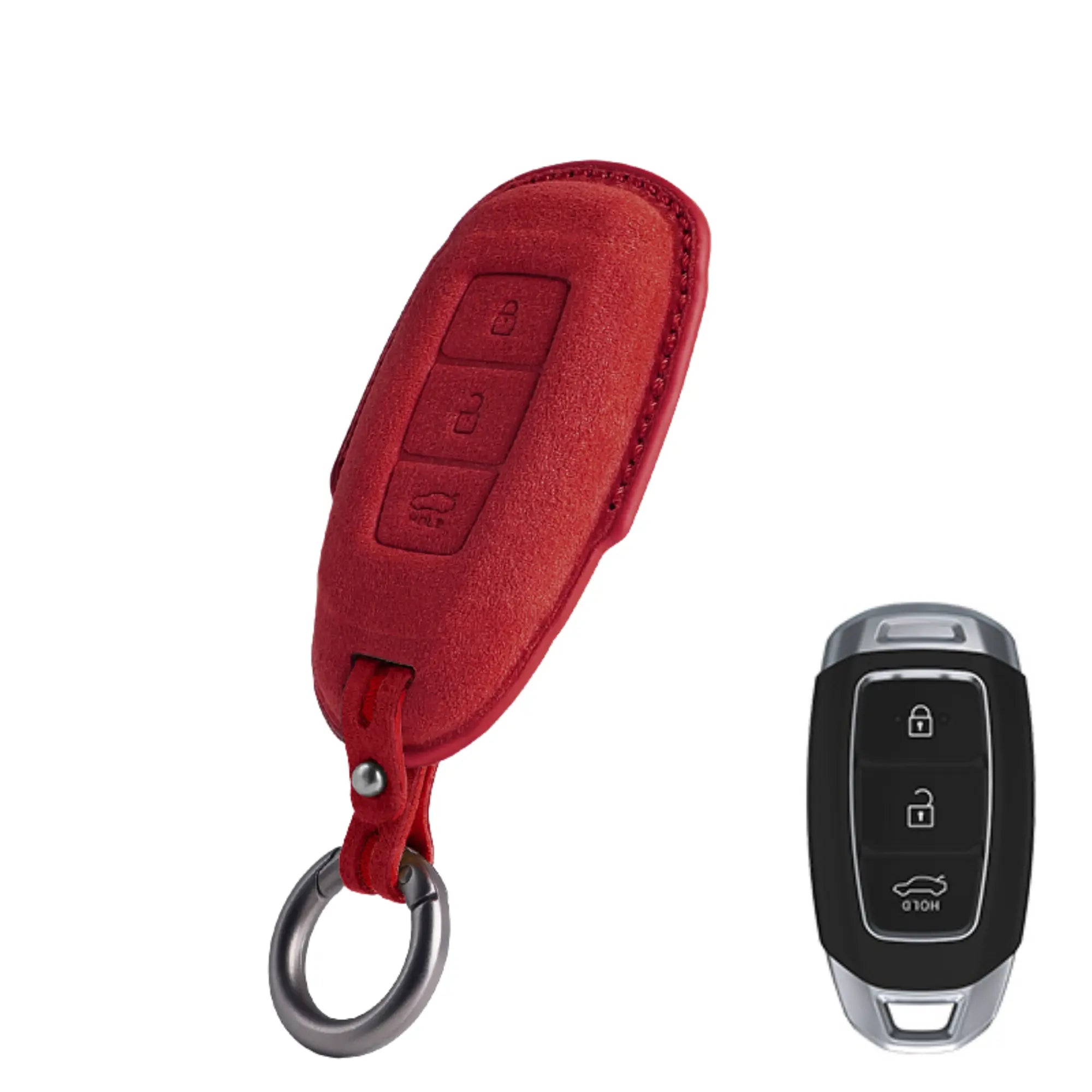 Hyundai Key Cover - Alcantara - Type A Jonparts