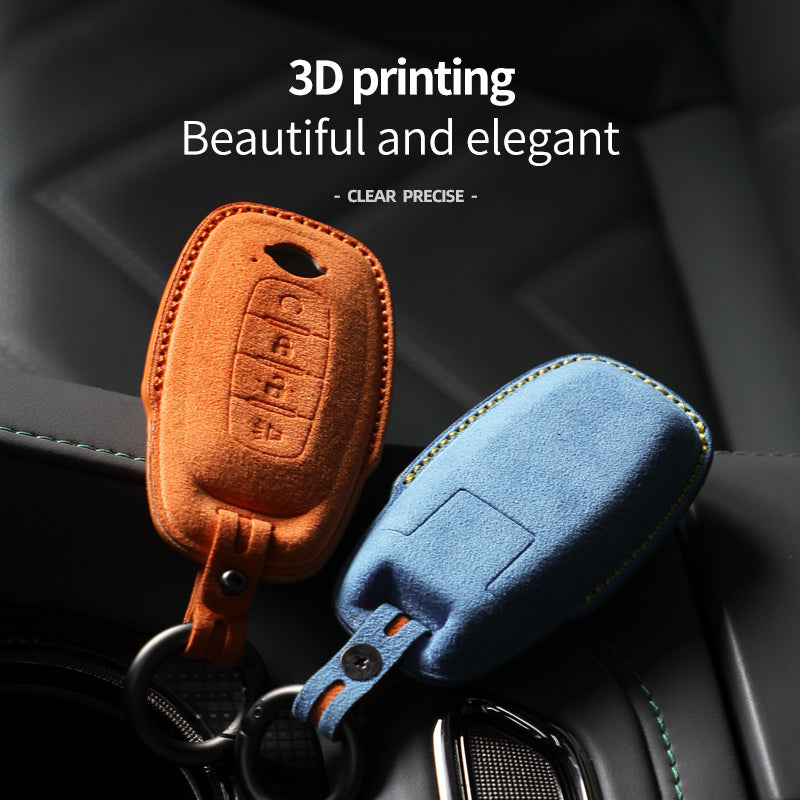 Nissan Elgrand premium suede key fob cover – Jonparts