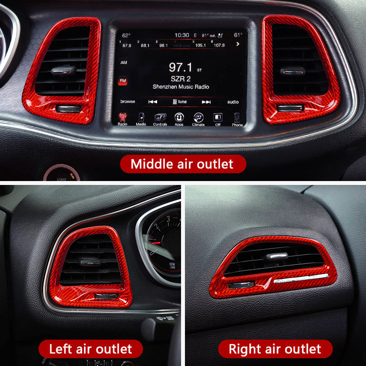 Dodge Challenger carbon fiber ac vent cover – Jonparts