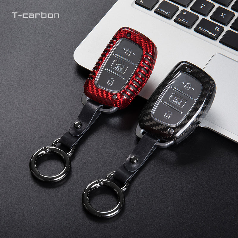 Hyundai Solaris carbon fiber key cover – Jonparts
