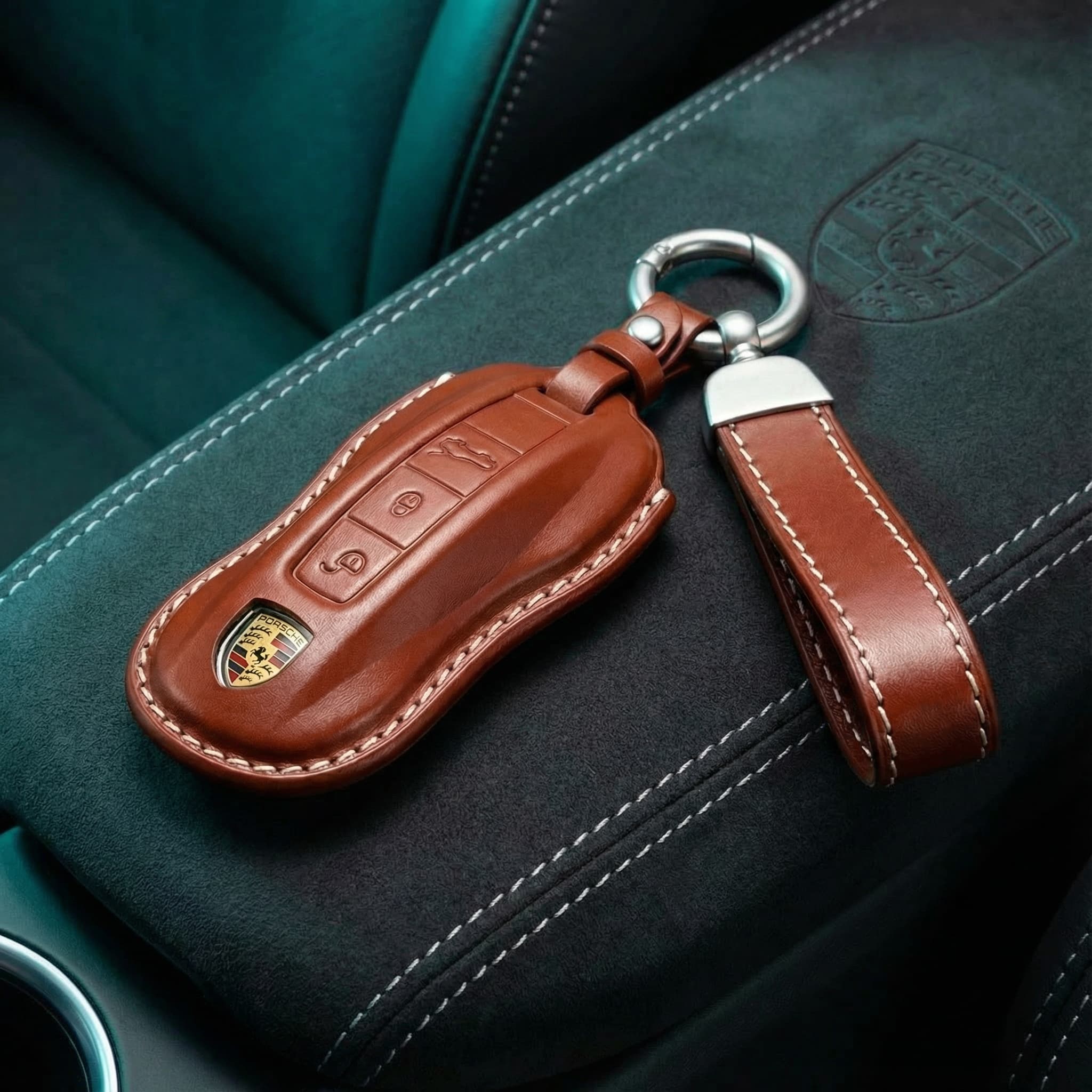 Porsche Key Cover - Leather