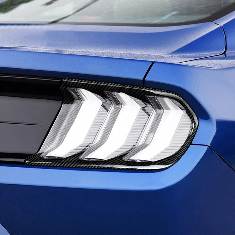 Ford Mustang carbon fiber tail light cover – Jonparts