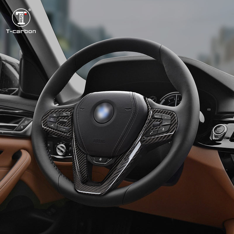 BMW 1 Series carbon fiber steering wheel cover – Jonparts