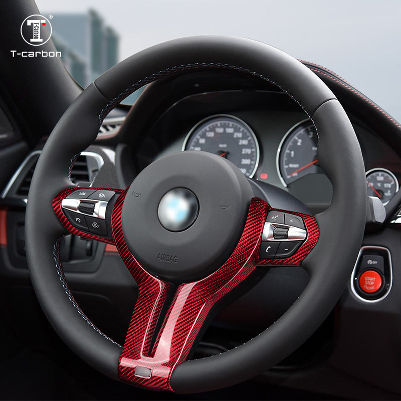 BMW M Series M2 carbon fiber steering wheel cover – Jonparts