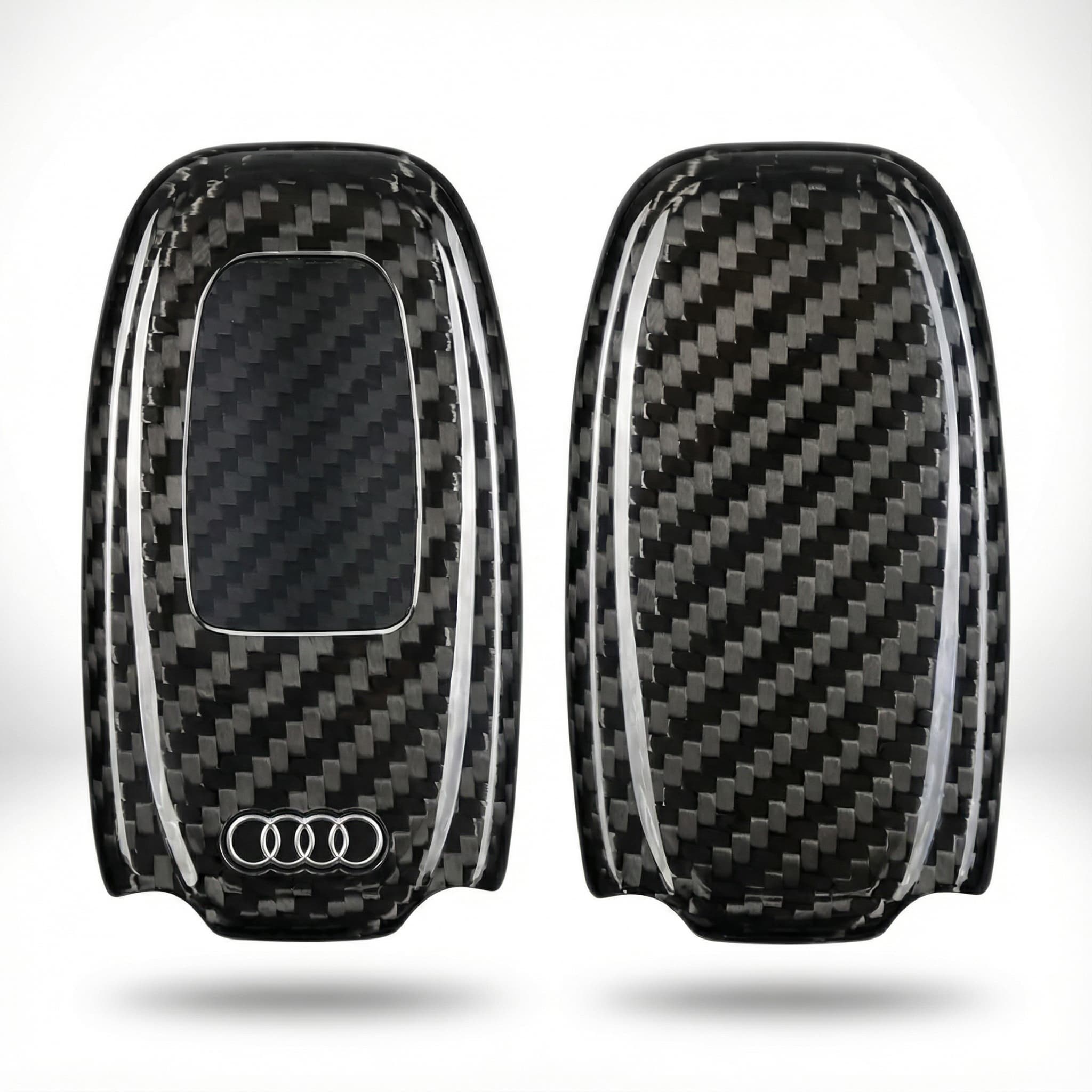 Audi Key Cover – Carbon Fiber - Style A