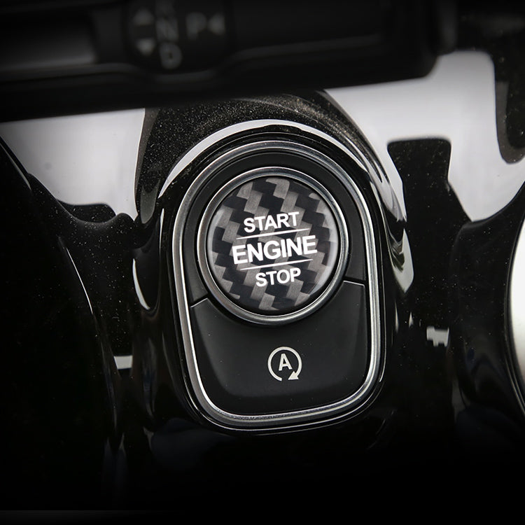 Mercedes-Benz A-Class AMG carbon fiber start stop button – Jonparts