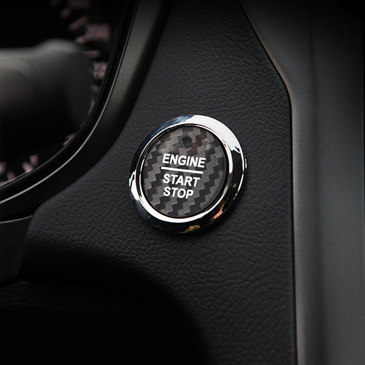 Ford Focus carbon fiber start stop button – Jonparts