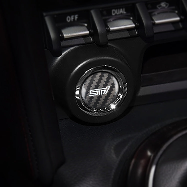 Subaru BRZ carbon fiber start stop button – Jonparts
