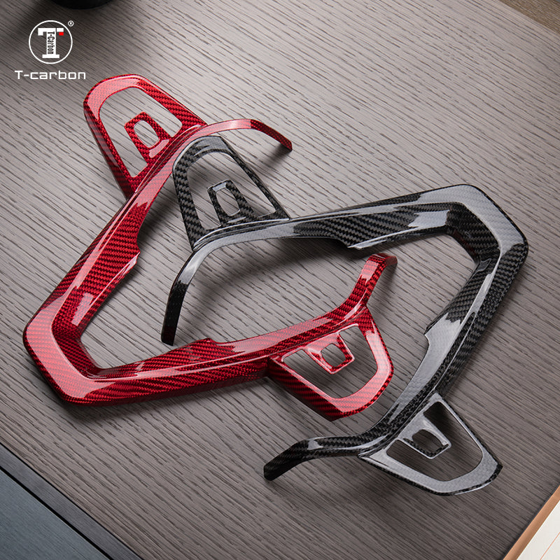 BMW 1 Series carbon fiber steering wheel cover – Jonparts