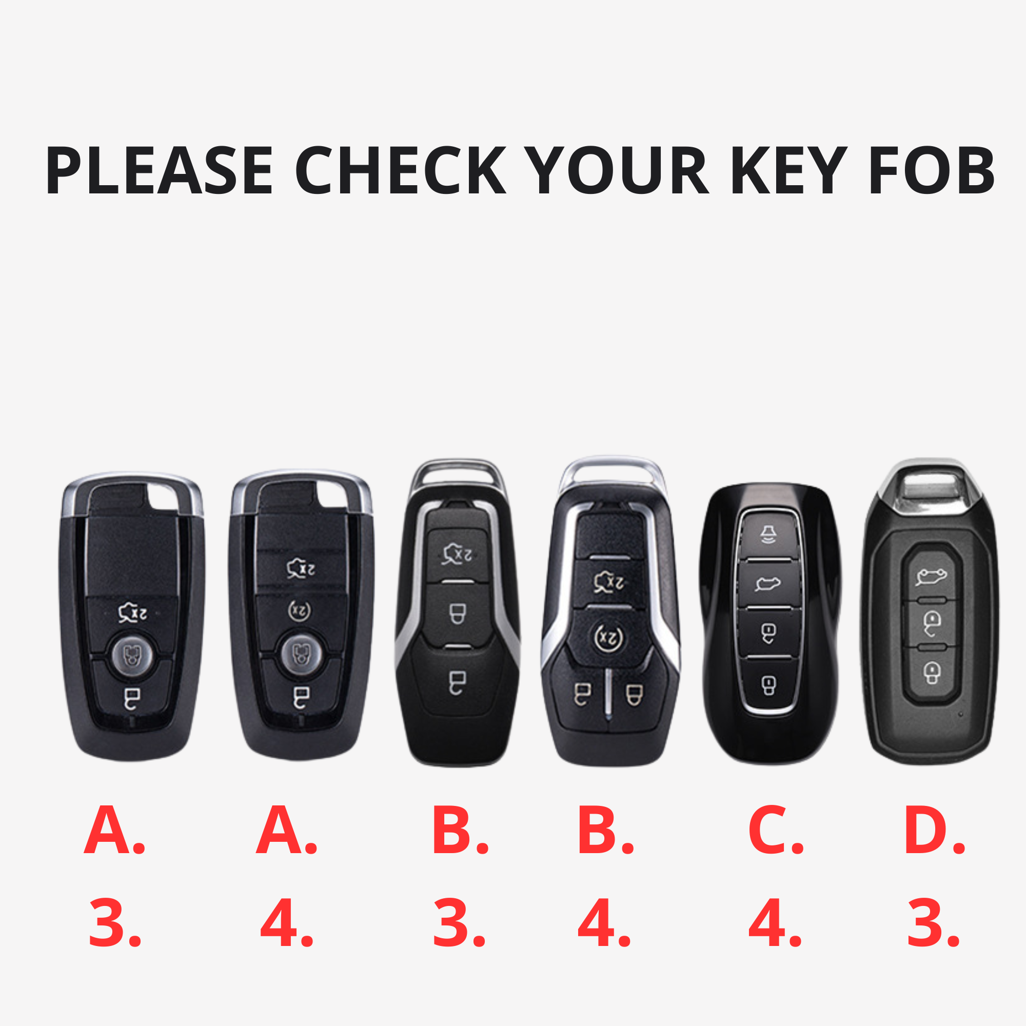 Ford Key Cover / Real Leather
