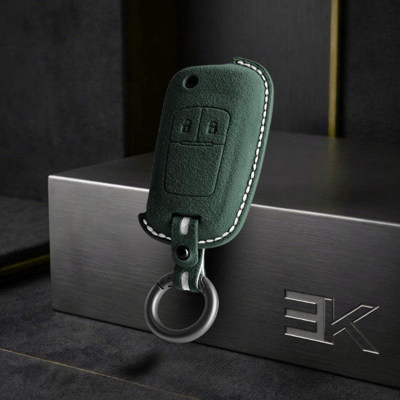 Opel 2 Buttons premium suede key fob cover – Jonparts