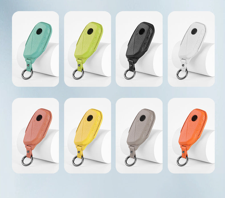 BMW Type D sheepskin key cover - all colors