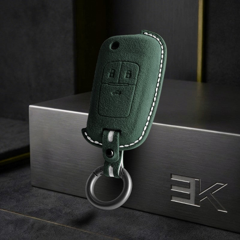 Opel 3 Buttons premium suede key fob cover – Jonparts