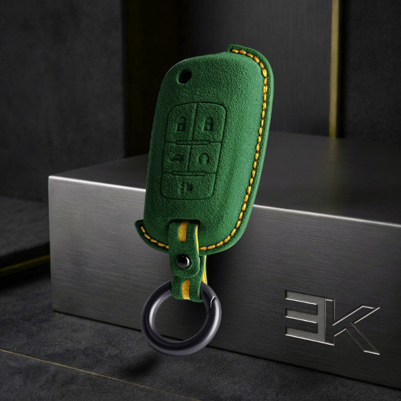 Opel 5 Buttons premium suede key fob cover – Jonparts