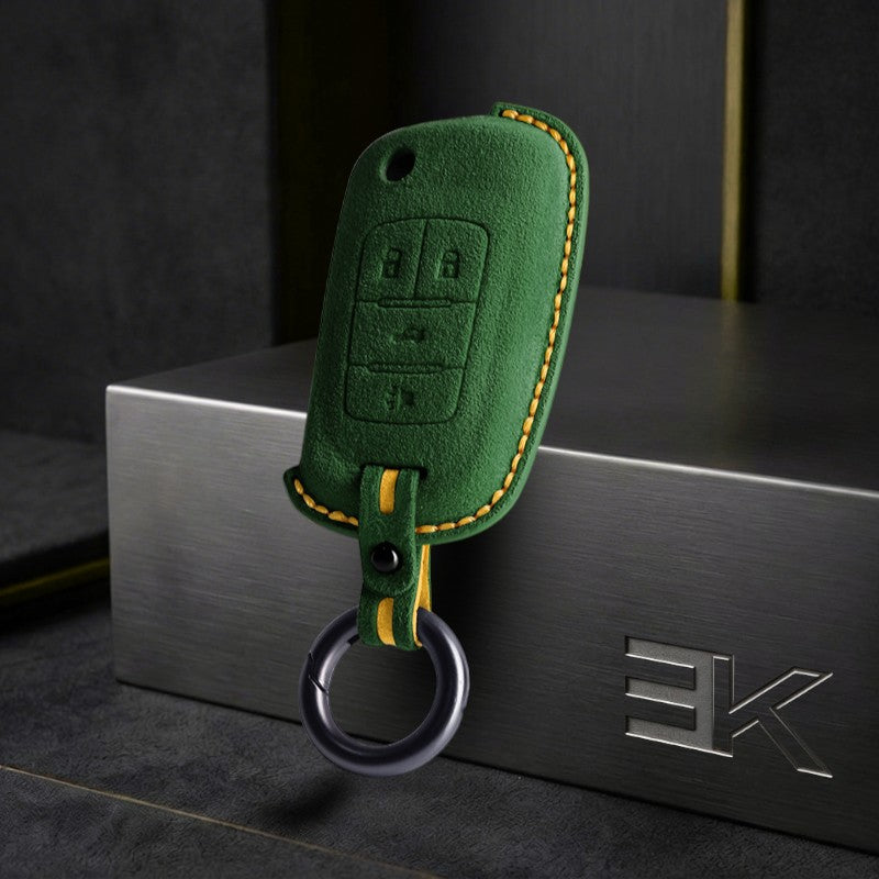 Opel 4 Buttons premium suede key fob cover – Jonparts