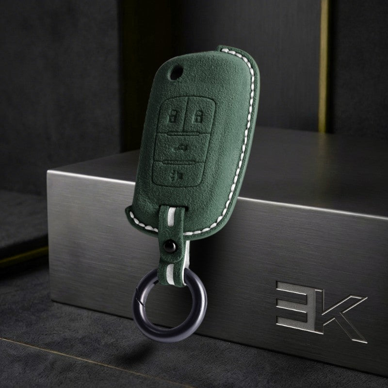 Opel 4 Buttons premium suede key fob cover – Jonparts