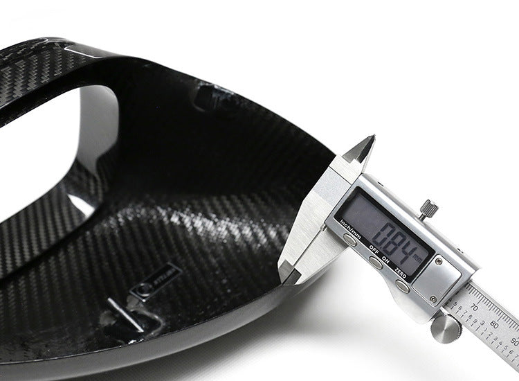 Porsche Dry Carbon Mirror Caps – Fits 718 Boxster/Cayman (982) 2016–2023