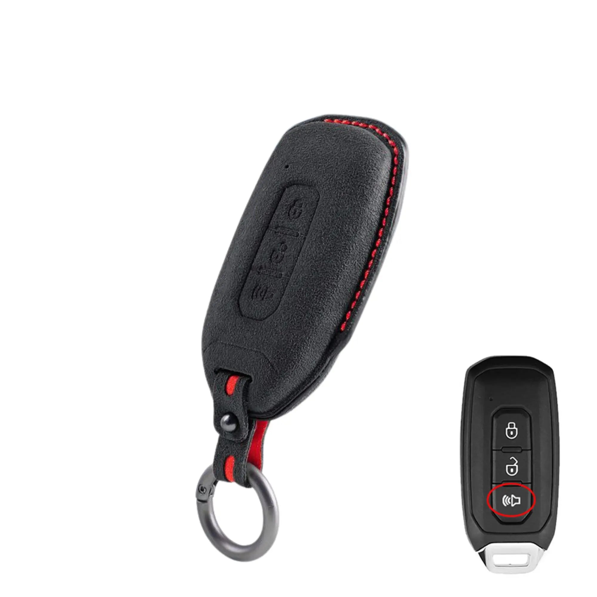 Ford Key Cover - Alcantara - Type D Jonparts