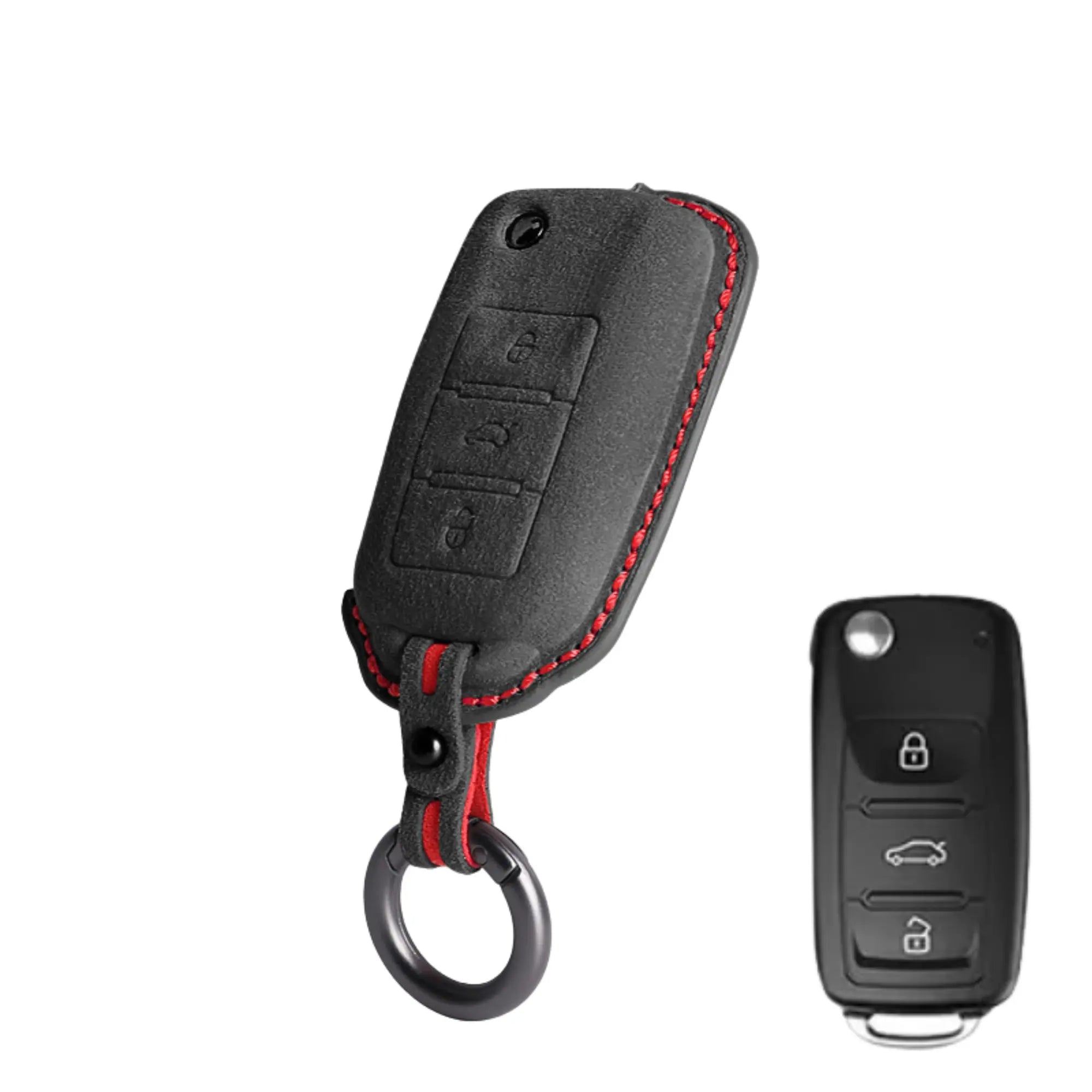 Volkswagen Key Cover - Alcantara - Type C Jonparts