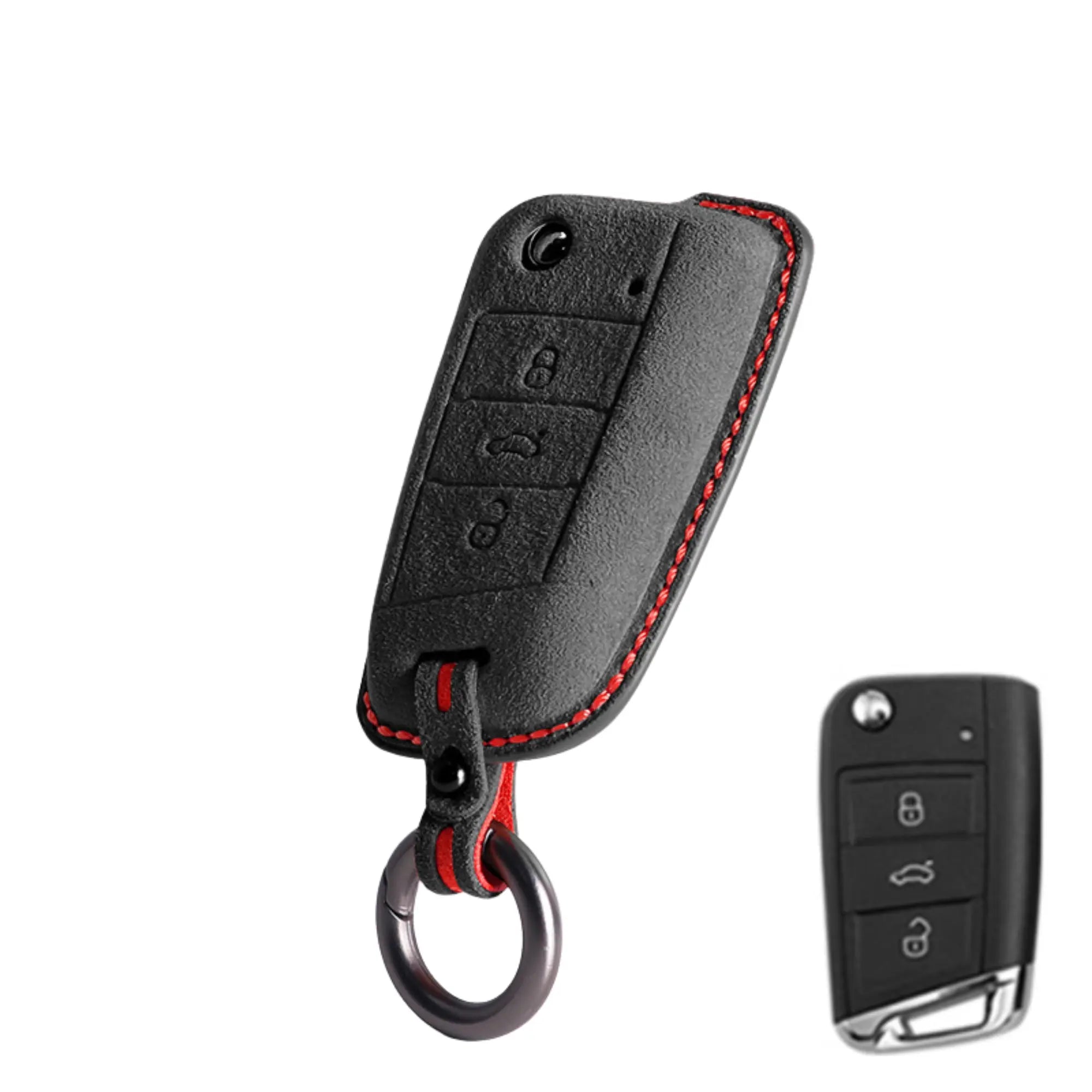 Volkswagen Key Cover - Alcantara - Type H Jonparts