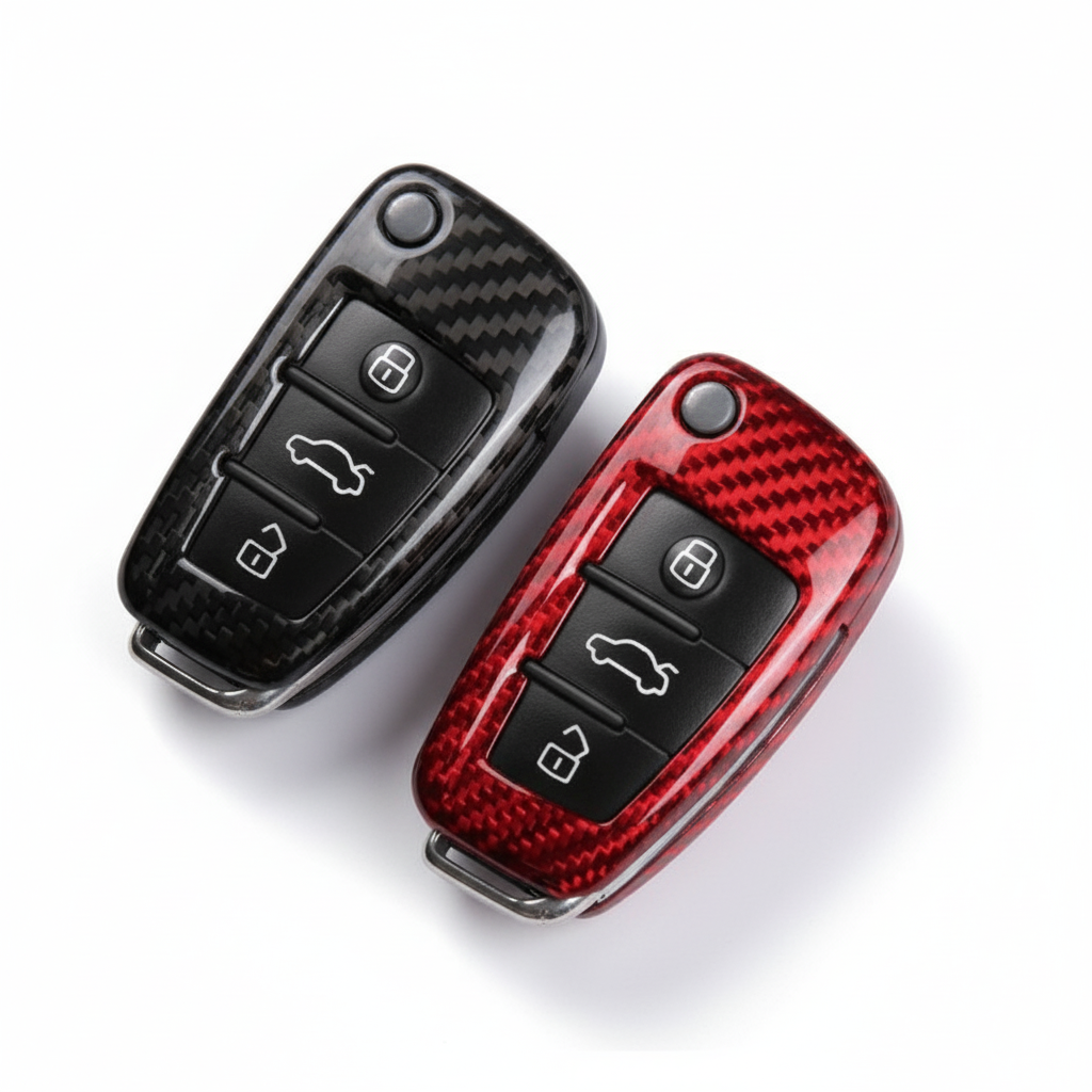 AUDI KEY COVER / REAL CARBON FIBER