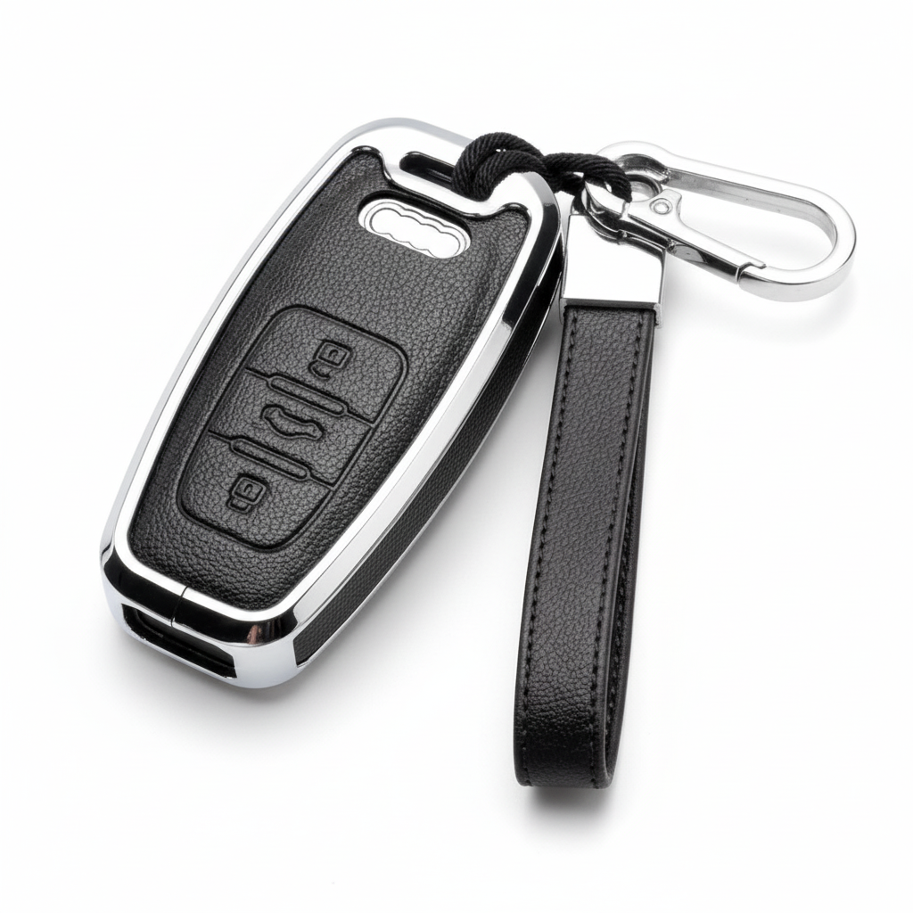 Audi Key Cover Case – Full Metal Zinc Alloy Shell | A TYPE