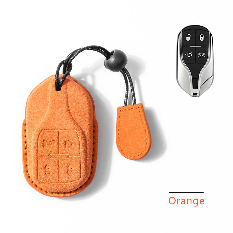 Maserati Key Cover - Alcantara - Type A