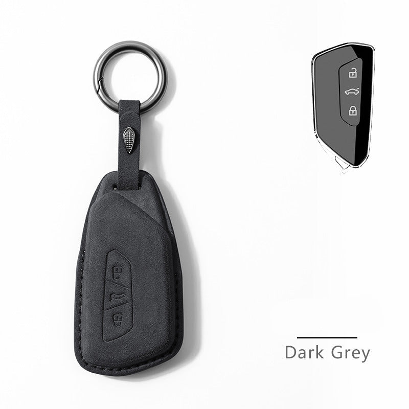 Volkswangen Key Cover | Alcantara Suede | A Key | Key Fob Protection