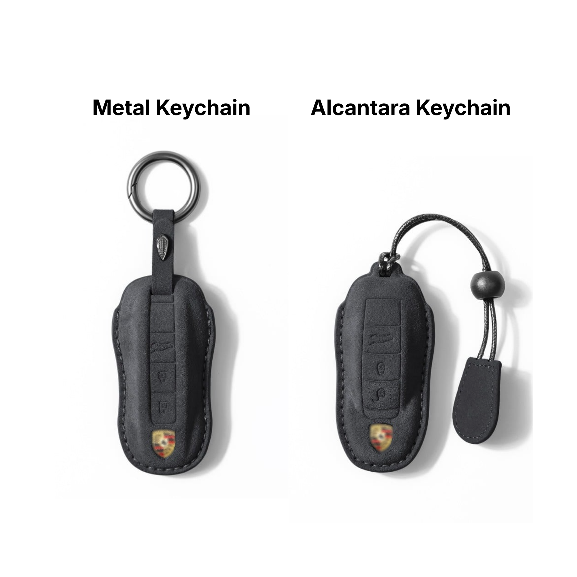 Porsche Key Cover - Alcantara