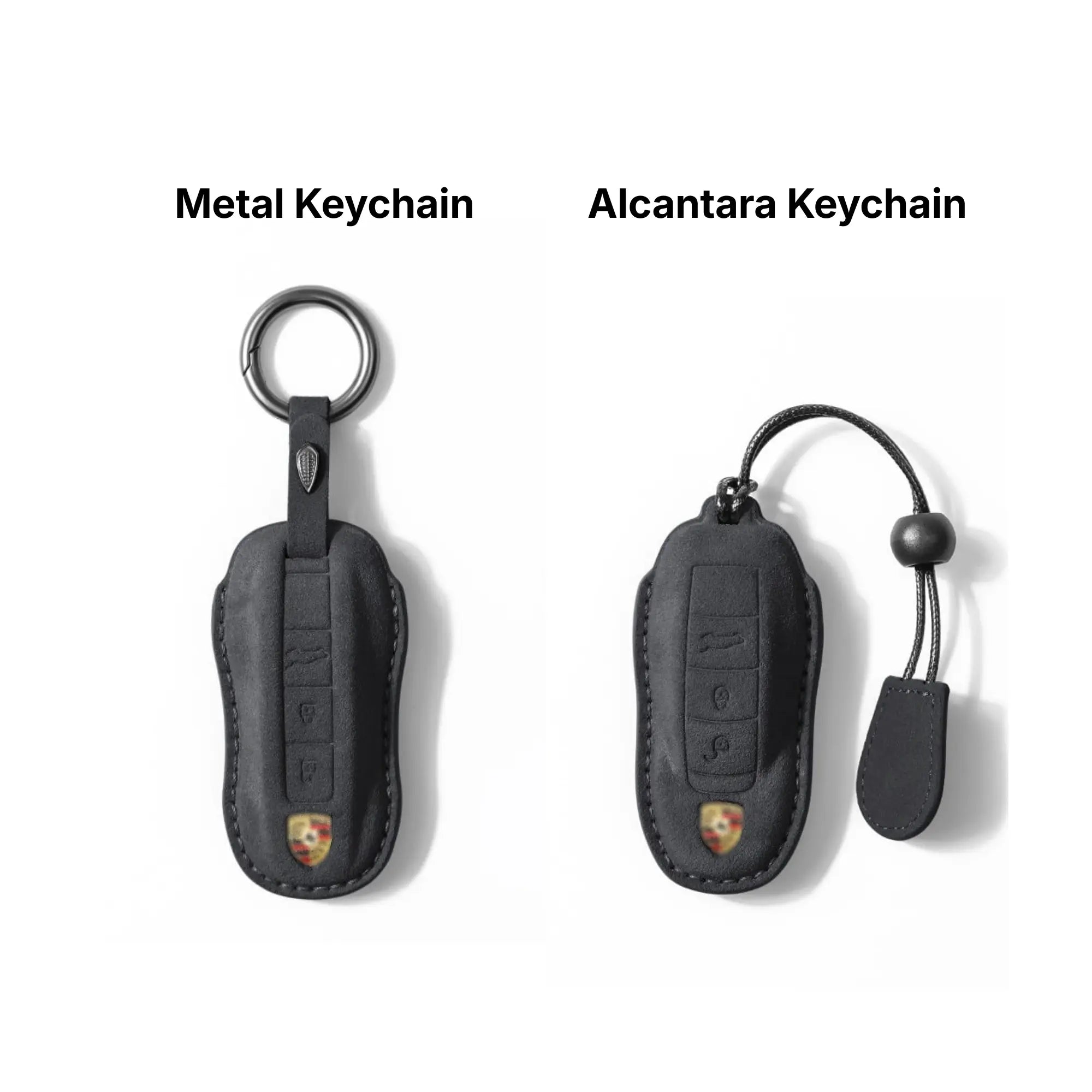 Porsche Key Cover - Alcantara Jonparts