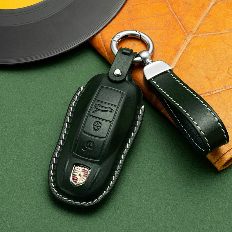 PORSCHE KEY COVER / REAL LEATHER