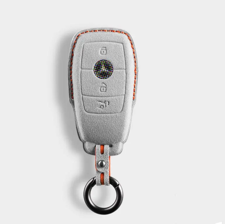Mercedes Key Cover - Alcantara (Suede) Jonparts