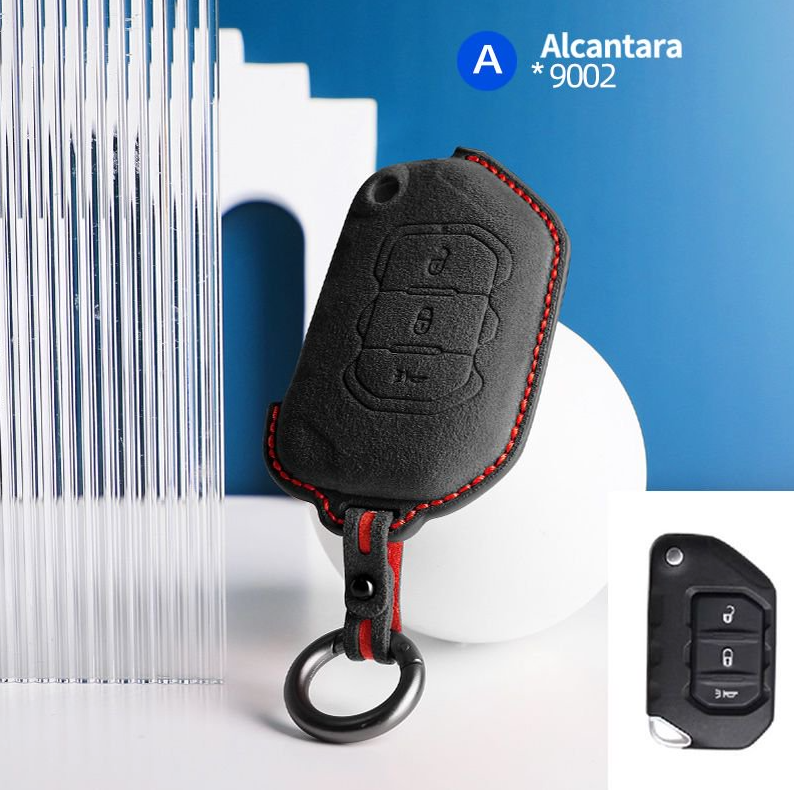 Jeep Key Cover - Alcantara - Type A
