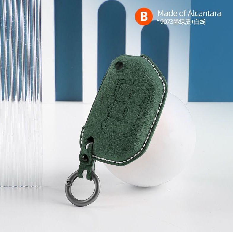 Jeep Key Cover - Alcantara - Type B