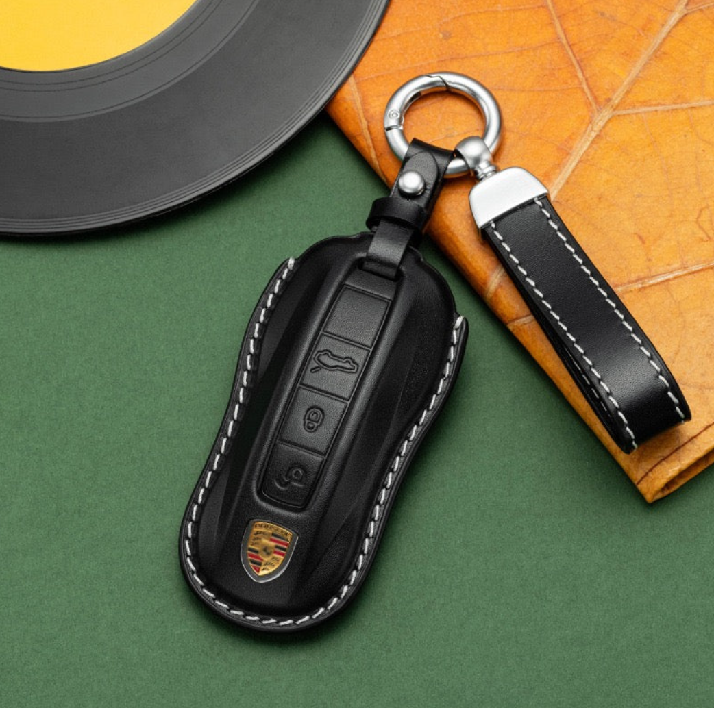 PORSCHE KEY COVER / REAL LEATHER