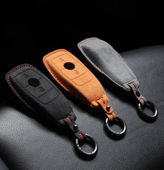 Mercedes Key Cover - Alcantara (Suede) Jonparts