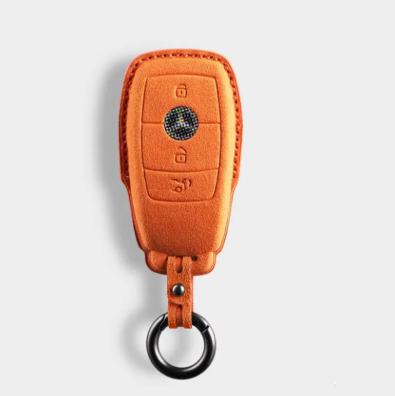 Mercedes Key Cover - Alcantara (Suede) Jonparts